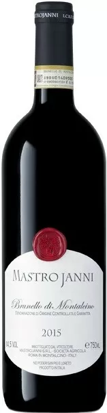 Вино Mastrojanni Brunello di Montalcino DOCG  2019  750 мл