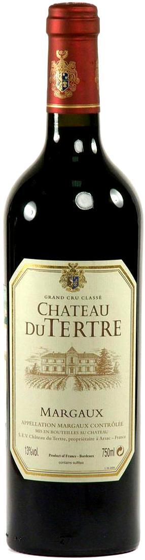 Вино  Chateau du Tertre Шато дю Тертр 2003 750 мл