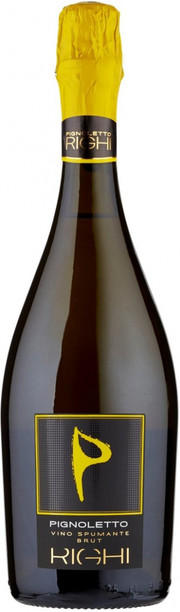 Игристое вино Righi Pignoletto Brut DOC  750 мл