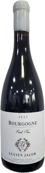 Вино  Lucien Jacob Bourgogne Pinot Noir Pasquier des Chenes AOC  2023  750 мл