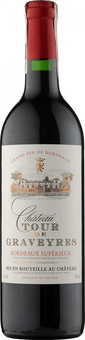 Вино Cheval Quancard Chateau des Lannes Bordeaux Superieur AOC Шеваль Канкар Шато де Лан Бордо Сюпериёр 2012 750 мл
