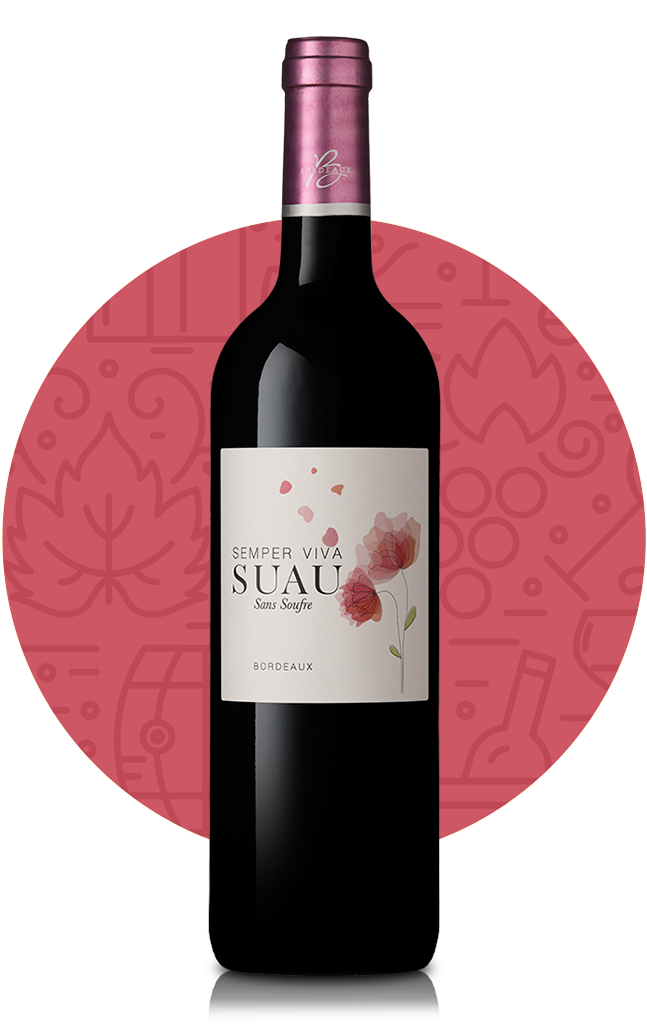 Вино Chateau Semper Viva Suau (sans soufre)  2016 750 мл