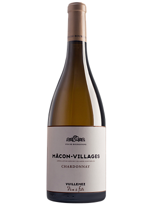Вино Vuillemez Père et Fils Mâcon-Villages Chardonnay 2022 750 мл 12,5%