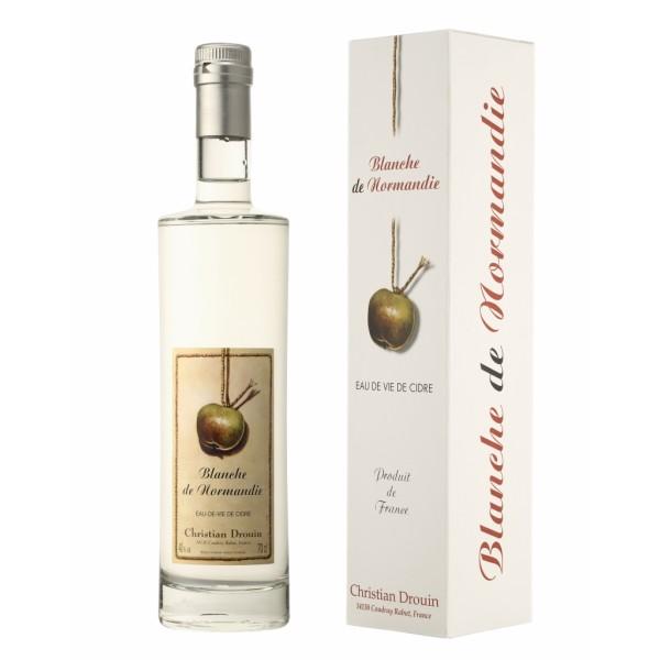 Бренди Christian Drouin Blanche de Normandie gift box  700 мл