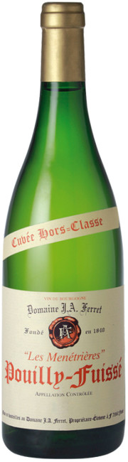 Вино Louis Jadot, Domaine J.A. Ferret, "Les Menetrieres", Pouilly-Fuisse  Домен Ж.А. Ферре, Пюйи-Фюиссе Ле Менетриер  2019   750 мл