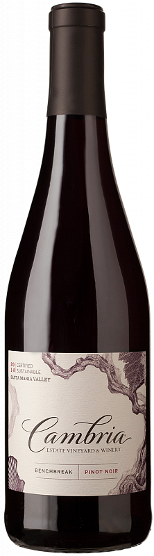 Вино Cambria Benchbreak  Pinot Noir    2017 750 мл