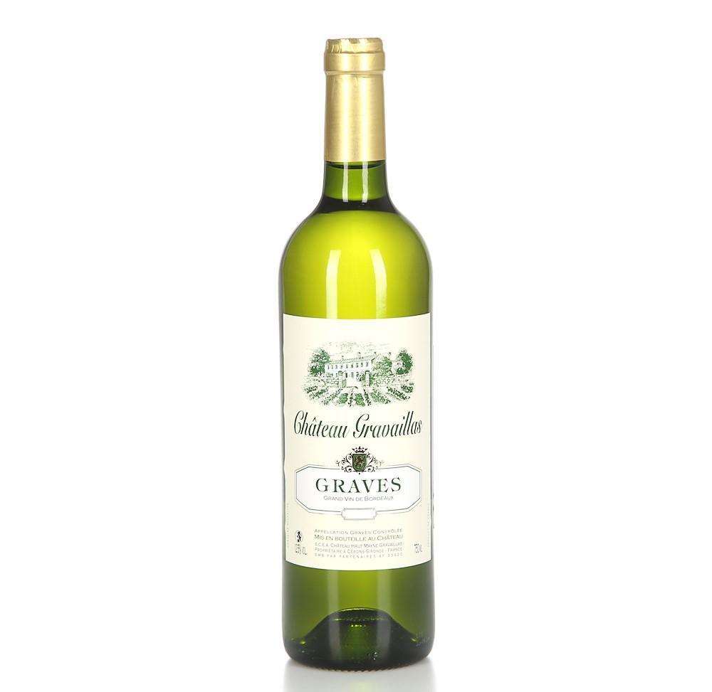 Вино Chateau Gravaillas  AOC Graves  2014 750 мл