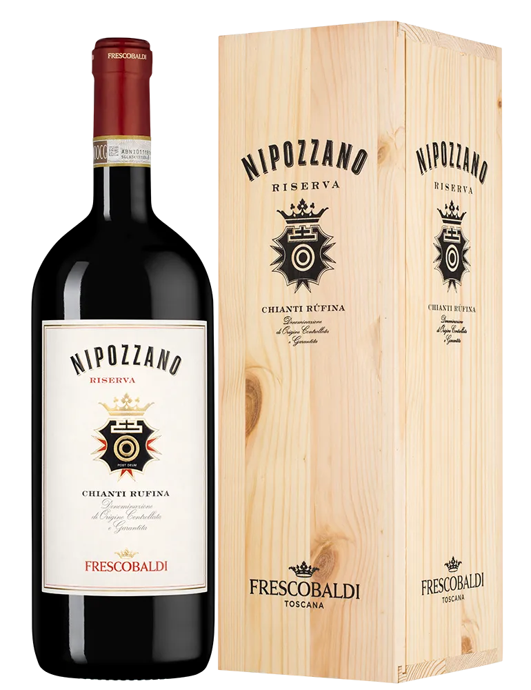 Вино Nipozzano Chianti Rufina Riserva DOCG gift box 2022  1500 мл