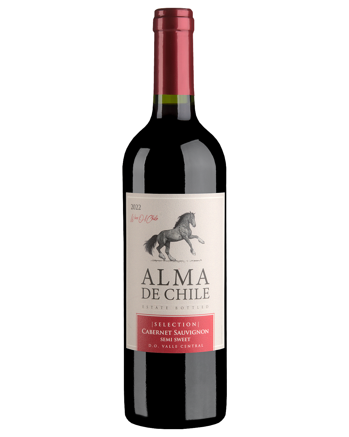 Вино Alma de Chile Cabernet Sauvignon semi sweet  2022  750 мл