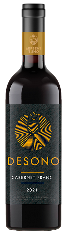 Вино  Desono Cabernet Franc Дэсоно Каберне Фран 2021  750 мл  12,5 %
