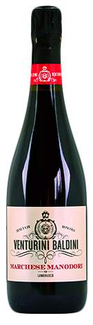 Игристое вино  VENTURINI BALDINI  MARCHESE MANODORI REGGIANO LAMBRUSCO FRIZZANTE DOP    750 мл
