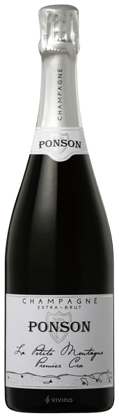 Шампанское Ponson  La Petite Montagne Extra Brut Champagne Premier Cru  2018 750 мл