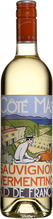 Вино Cote Mas Sauvignon Vermentino  Pays d'Oc IGP  2021 750 мл