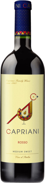 Вино Capriani   Rosso   Medium Sweet     750 мл