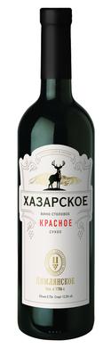 Вино Цимлянское Хазарское  красное сухое 750 мл