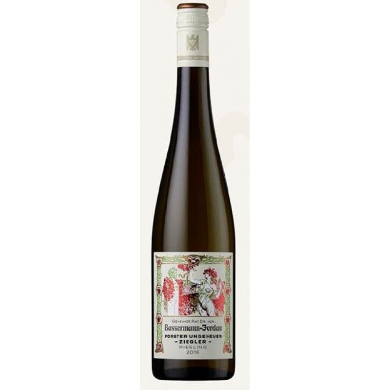 ВИНО BASSERMANN-JORDAN FORSTER UNGEHEUER-ZIEGLER RIESLING TROCKEN БАССЕРМАН-ЙОРДАН ФОРСТЕР УНГЕХОЙЕР РИСЛИНГ 2017 750 МЛ