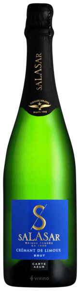 Игристое вино Salasar Carte Azur Cremant de Limoux  750 мл  12%