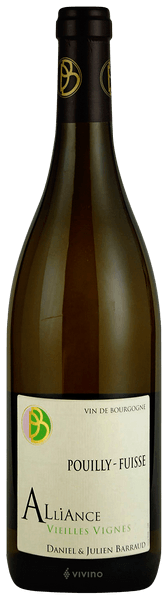 Вино  Daniel & Julien Barraud  Pouilly-Fuisse Alliance Vieilles Vigne  Пуйи-Фюиссе Альянс Вьей Винь  белое сухое 2018 750 мл