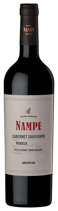 Вино   Nampe  Cabernet Sauvignon    Нампе   Каберне Совиньон  2021  750 мл 13,5 %