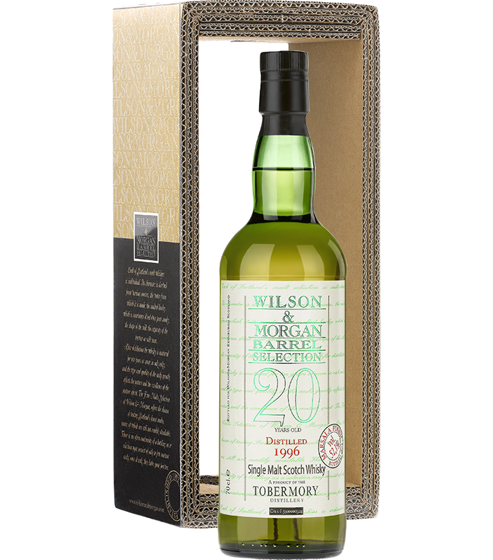 Виски Tobermory Marsala Finish №324  Strength, Тобермори Марсала Финиш, 1996,  52,1% 70cl. В коробка c пластиковым чехлом.