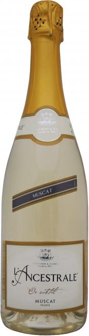 Игристое вино Varichon & Clerc, L’Ancestrale Muscat Blanc doux Л’Ансестраль Мюска Блан сладкое (сахар: 60-80 г/л) 0.75