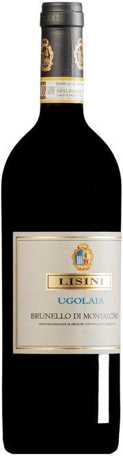 Вино Lisini Brunello di Montalcino  Ugolaia gift wooden box  2016  1,5 л