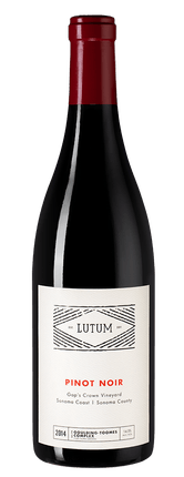 Вино  Pinot Noir  Gap's Crown   Crown Vineyard  Lutum    2014  750 мл