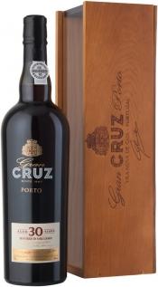 Портвейн  Porto Gran Cruz 30 Years Old in wooden box Порто Гран Круз 30 лет в деревянной коробке 750 мл