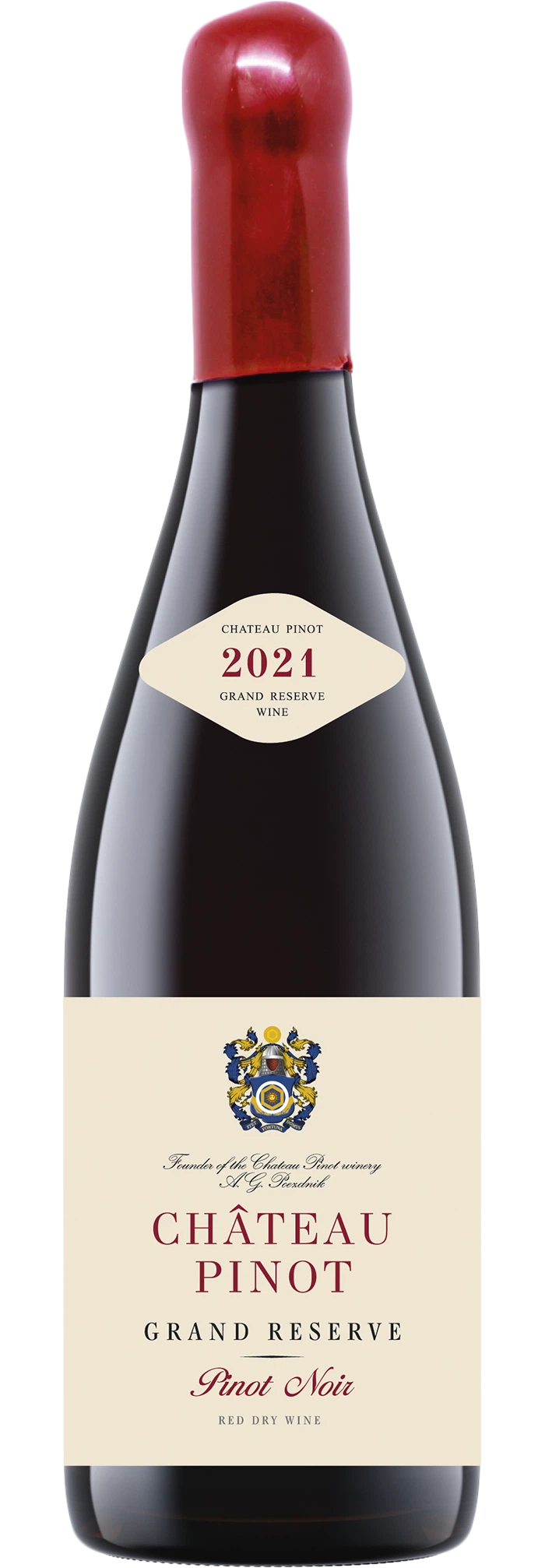 Вино Шато Пино   Пино Нуар  Гранд Резерв  2021 750 мл 13,5 %