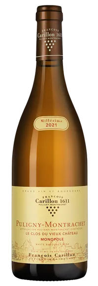 Вино Francois Carillon Puligny-Montrachet Le Clos du Vieux Chateau  AOC  2021  750 мл