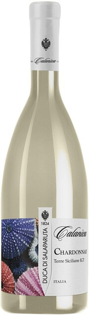 Вино Duca di Salaparuta  Calanica Chardonnay  Terre Siciliane IGT   2023  750 мл