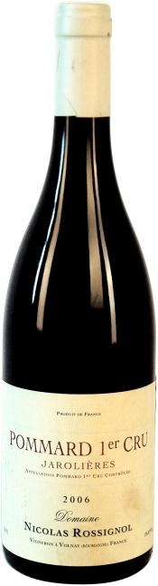 Domaine Nicolas Rossignol, Pommard Premier Cru Jarolieres, Николя Россиньоль, Поммар Премье Крю Жарольер, 2004, 13% 0,75