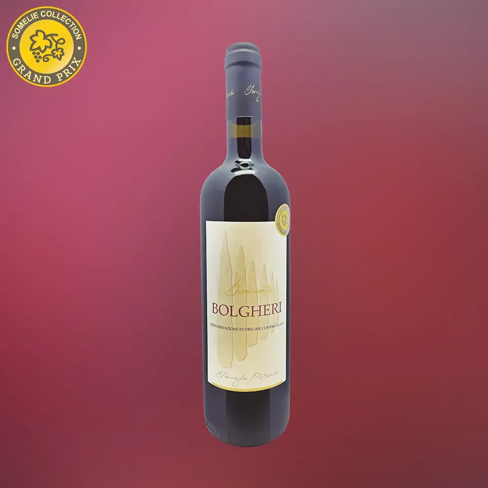 Вино Famiglia Petracchi D'Incanto Bolgheri Rosso ФАМИЛЬЯ ПЕТРАККИ Д ИНКАНТО БОЛГЕРИ РОССО 2021 750 мл