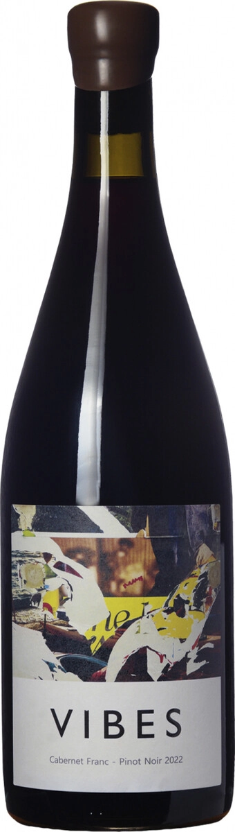 Вино Vibes   Вайбс Каберне Фран Пино Нуар  красное  сухое 2022 750 мл 12,5%