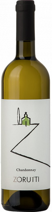 Вино Zorutti  Chardonnay  Collio DOP  Зорутти Шардоне 2019 750 мл