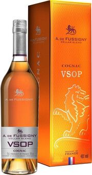 Коньяк A. de Fussigny  Cellar Blend  VSOP  gift box  500 мл  40%