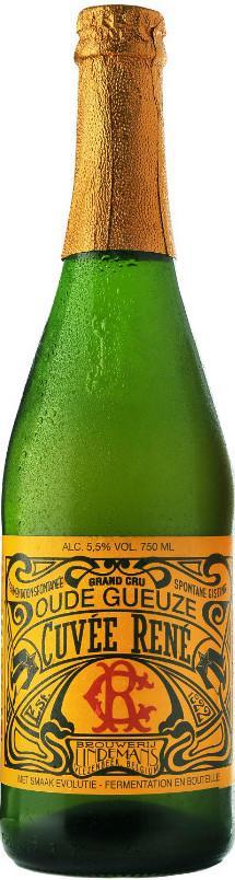 Пивной напиток Lindemans Old Gueuze Cuvee Rene Линдеманс Олд Гез Кюве Рене стекло 375 мл
