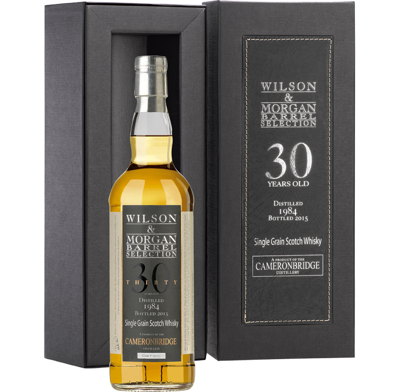 Виски Cameronbridge Traditional Oak № 19273 Strength, Кемеронбридж Традисьон,1984,  56,7% 70cl.  в подарочной коробке