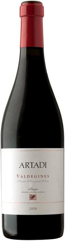 Вино Artadi Valdegines  Rioja DOC  Артади Вальдехинес  Риоха DOC 2009  750 мл