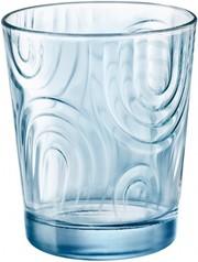 Набор  Bormioli Rocco  Arches  Glass Water Candy Blue Set of 3 pcs  Бормиоли Рокко  Аркес Стакан Кенди Блу набор из 3 шт х 295 мл