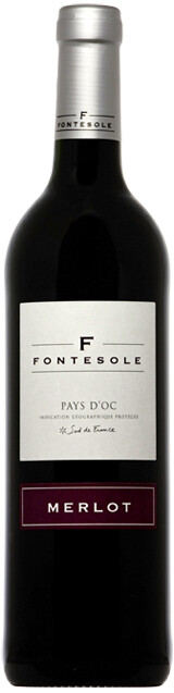 Вино  Fontesole  Merlot  Pays d'Oc    750 мл