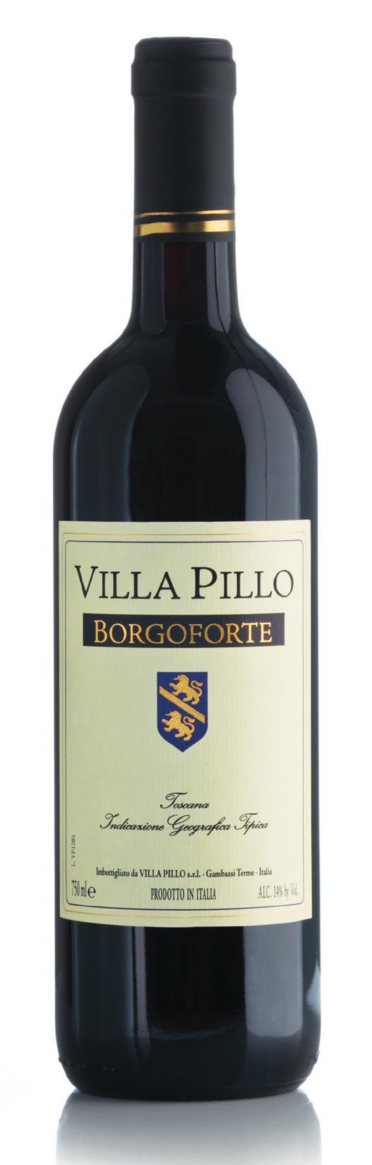Вино Вино Villa Pillo Borgoforte  Вилла Пилло Боргофорте 2017 750 мл