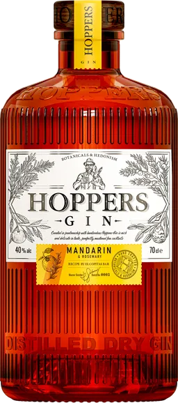 Джин Hoppers Mandarin & Rosemary    700 мл 40%