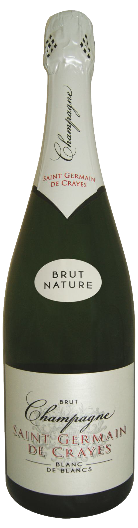 Шампанское  Saint Germain de Crayes Blanc de Blancs Brut  Nature 750 мл