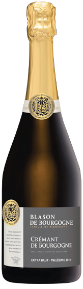 Игристое вино Blason de Bourgogne CRÉMANT DE BOURGOGNE EXTRA-BRUT  2018 750 мл 12%