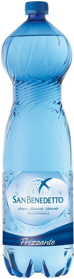 Вода San Benedetto Sparkling PET  Сан Бенедетто газированная в пластиковой бутылке 1500 мл