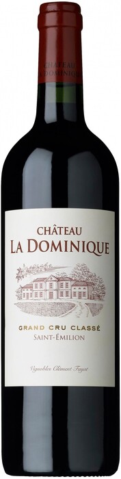 Вино Chateau la Dominique St-Emilion Grand Cru Classe  2012 750 мл 14%