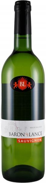 Вино "Baron de Lance" Sauvignon blanc VdP, "Барон де Ланс" Совиньон блан, 2013, 0.75 л
