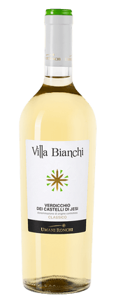 Вино  Villa Bianchi  Verdicchio Classico dei Castelli di Jesi  Вилла Бьянки Вердиккио дей Кастелли ди Йези Метро    2018 750 мл