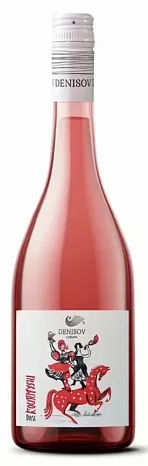 Вино Денисова Барыня сухое розовое 750 мл